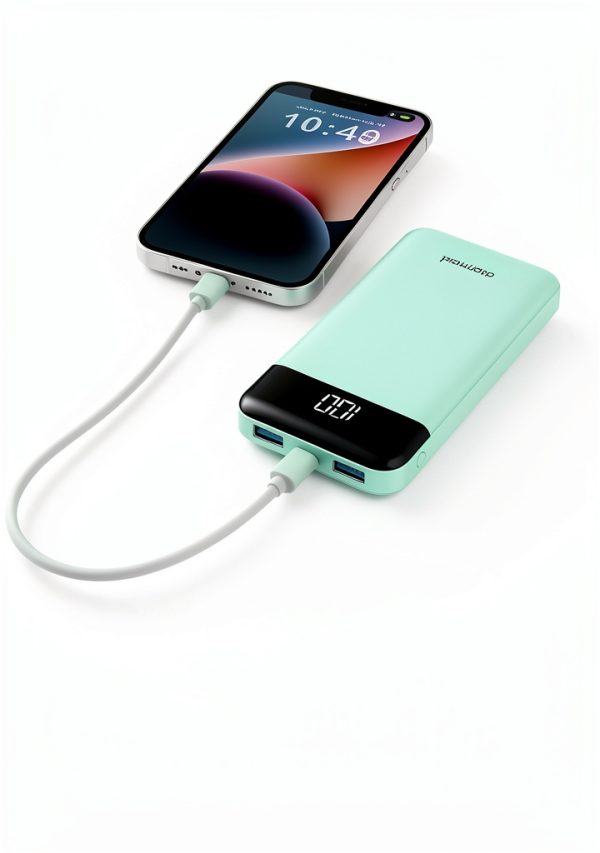 Portable Power Bank Utopia W1148 Slim 10000mAh Qing Built‑In Cables-7