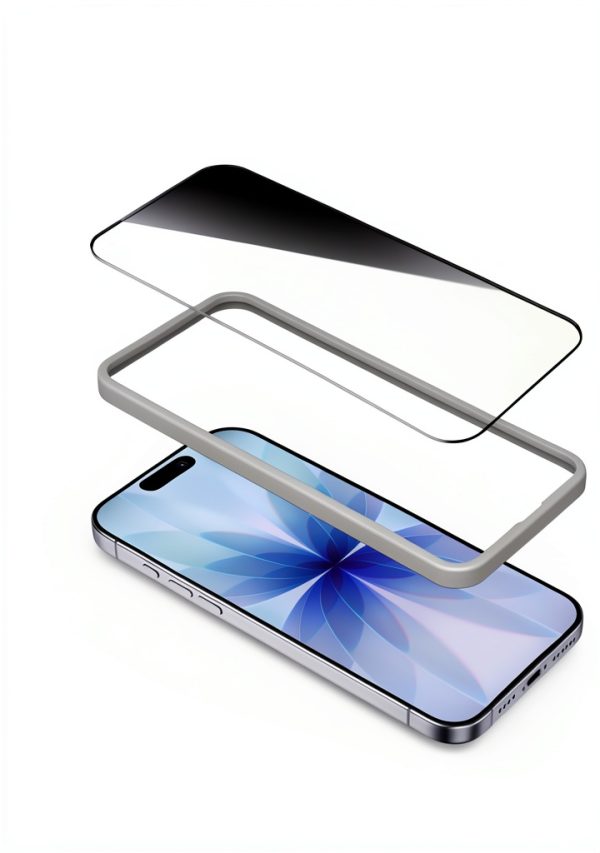 iPhone 17 6.3" Screen Protector MakeTech 9H Tempered Clear HD 3-Pack-4