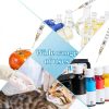 50Pack 1ml Syringe Pack Luer-Lock with Needles and Caps for Pet, Lab Measurement-6