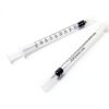 1ml Syringe Plastic Small Syringe 30 Pack with Cap Lab and Pet Use-2