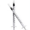 1ml Syringe Plastic Small Syringe 30 Pack with Cap Lab and Pet Use-5