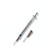 50Pack 1ml Syringe Pack Luer-Lock with Needles and Caps for Pet, Lab Measurement-3
